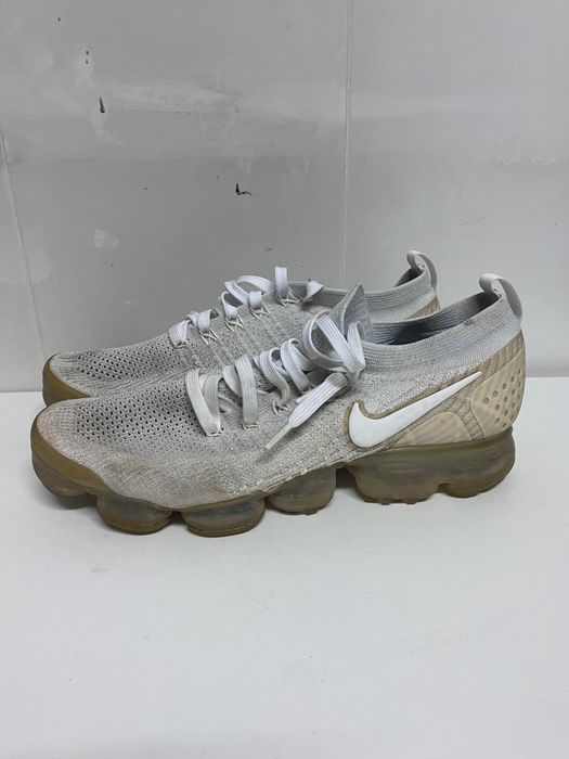 Nike Air Vapormax Flyknit Brancos – Tamanho 44