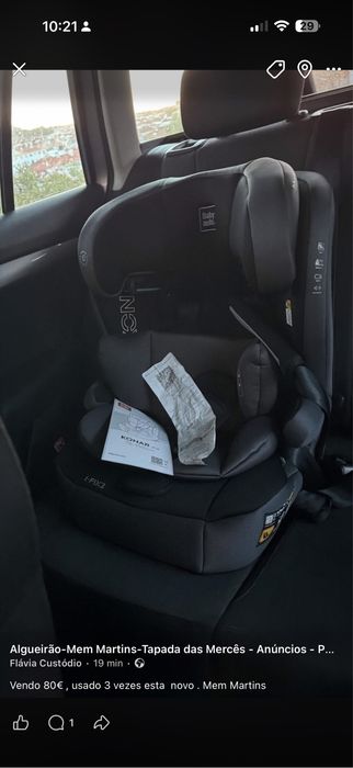 Vendo cadeira auto