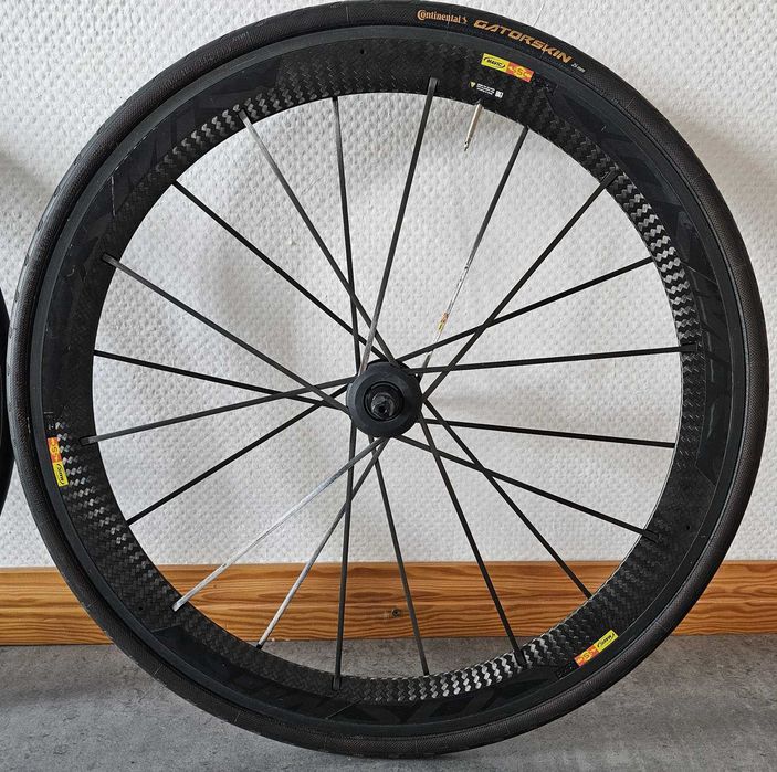 koła Mavic Cosmic SLR exalith, karbonowe szprychy