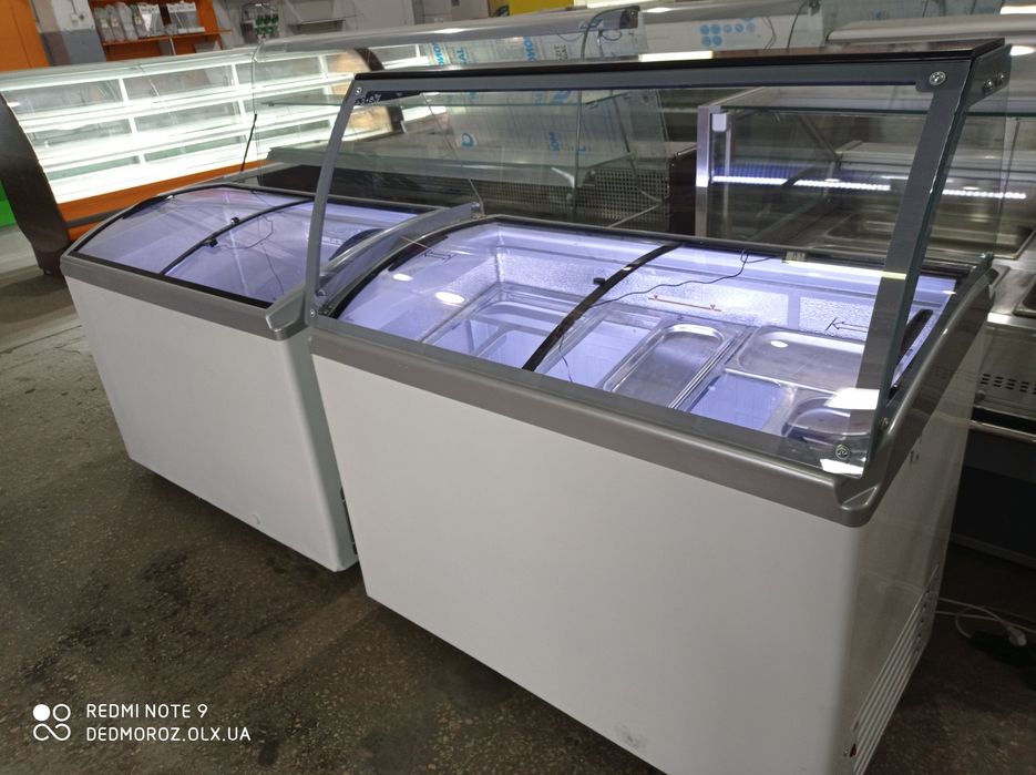 Витрина холодильная 1.25-65.см  Ларь морозильная 100-1000.лит.  016