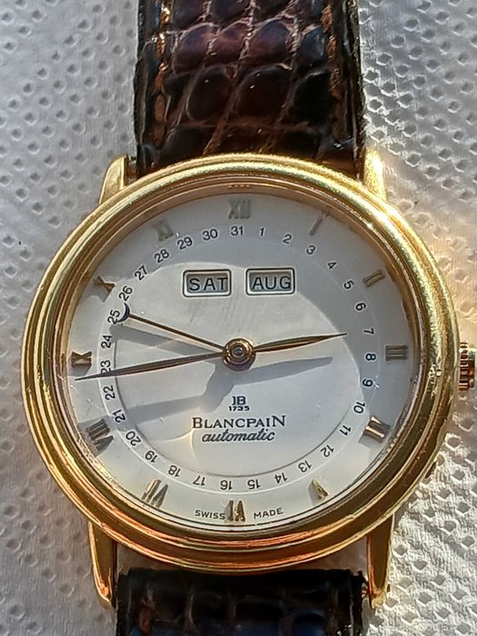 Relógio blancpain  villeret em ouro 18k