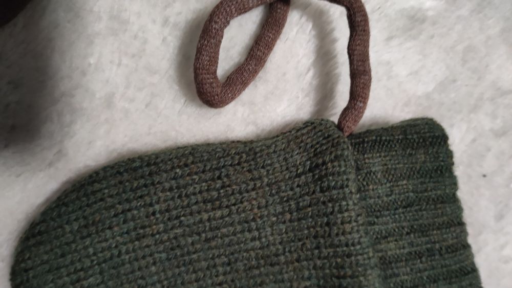 Zestaw czapka komin rękawiczki wełna 3-4 lata Laannaland