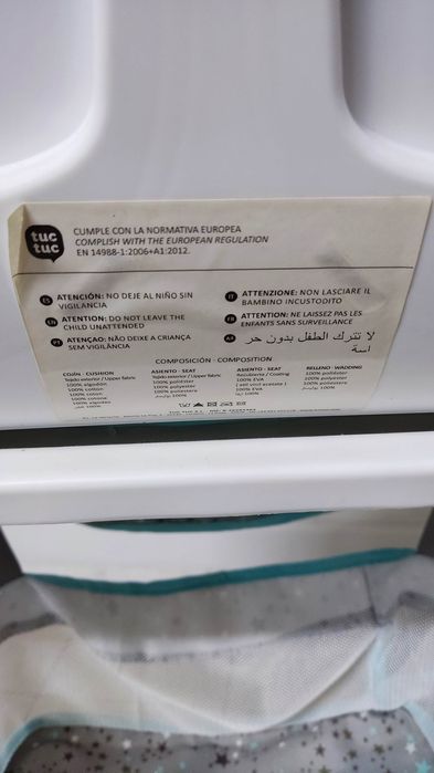 Cadeirinha de refeições