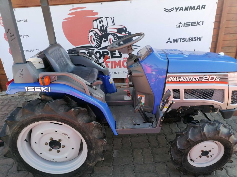 ISEKI SIAL HUNTER 20S, 4x4 27 cv com capota