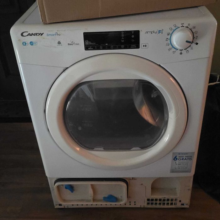 Máquina de Secar Roupa Candy SmartPro 8kg (Wi-Fi)