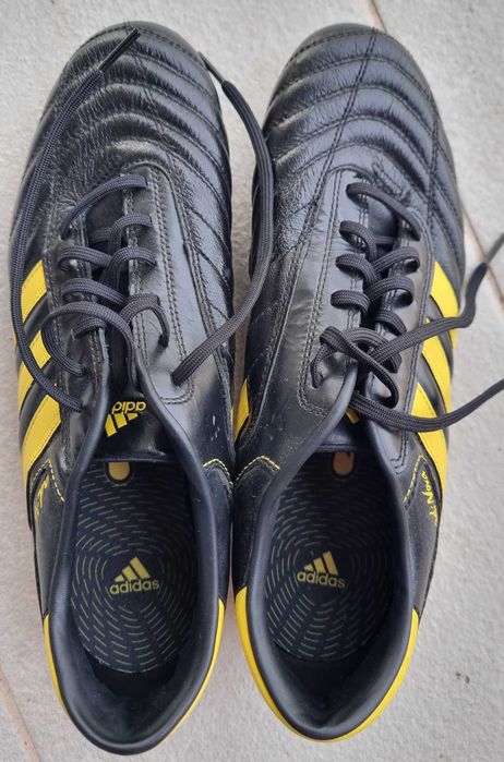 Chuteiras de futebol Adidas AdiNova Elite - Tam. 44,5 (couro original)
