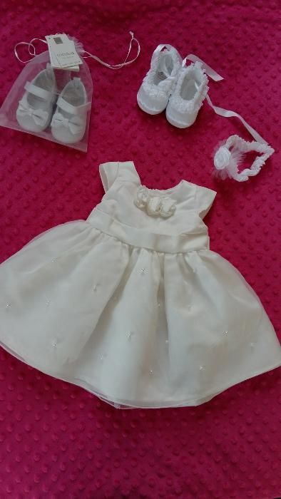 Ubranka do chrztu - dla dziewczynki, chrzest, sukienka