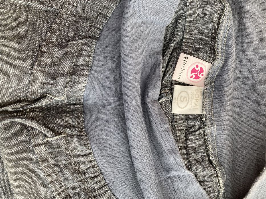 Spodnie ciążowe jeansy ciążowe 9 Fashion S