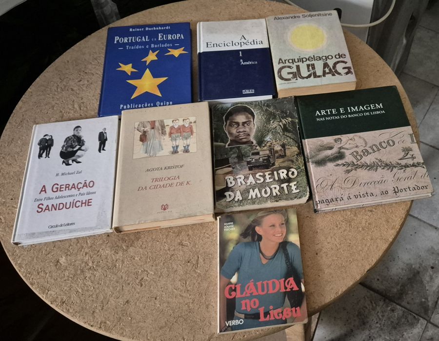 Livros variados - temáticas diversas