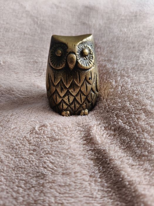 Sowa z mosiadzu,zaproponuj cene