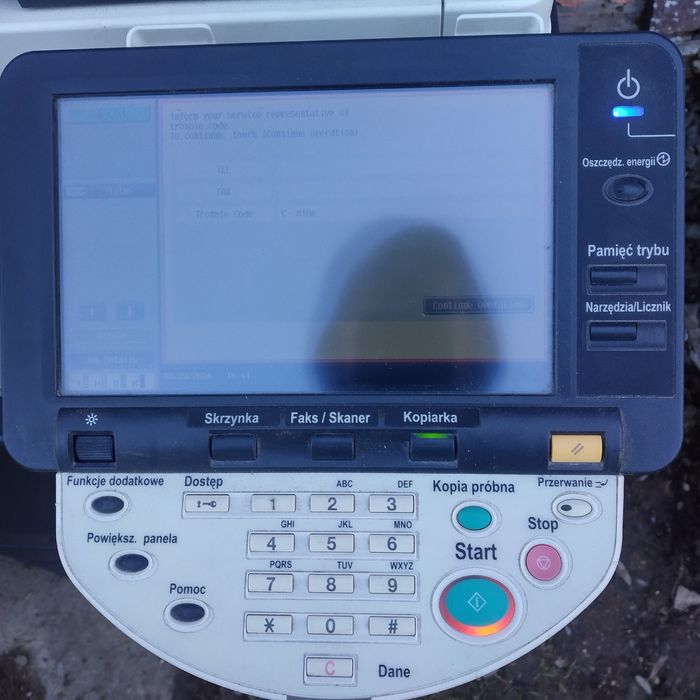 Kserokopiarka Konica bizhab C 220 z dowozem