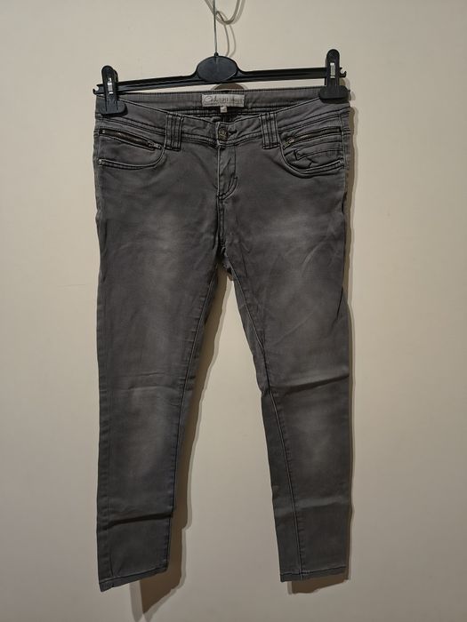 Jeansy m c&a szare