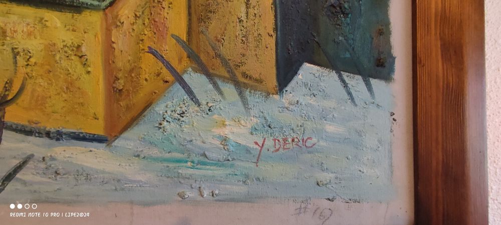 Quadro vintage Y.Deric