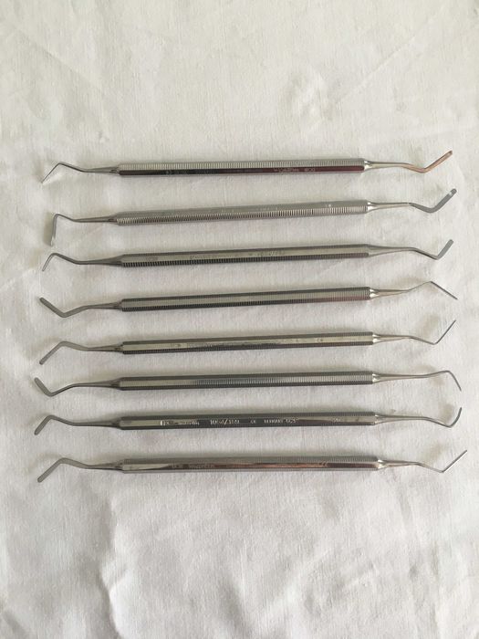 FERROS/INSTRUMENTOS DENTÁRIOS - ÓTIMO ESTADO