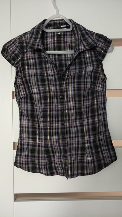 Letnia koszula z krótkim rękawem 34 błysk