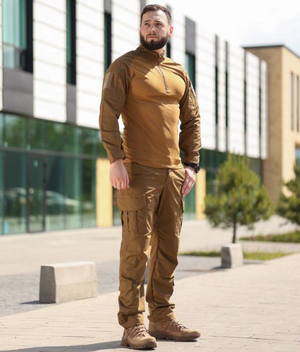 Військова форма літня койот убакс штани multicam піксель олива военная