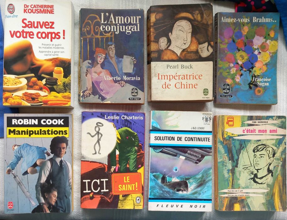 Livros de bolso em francês