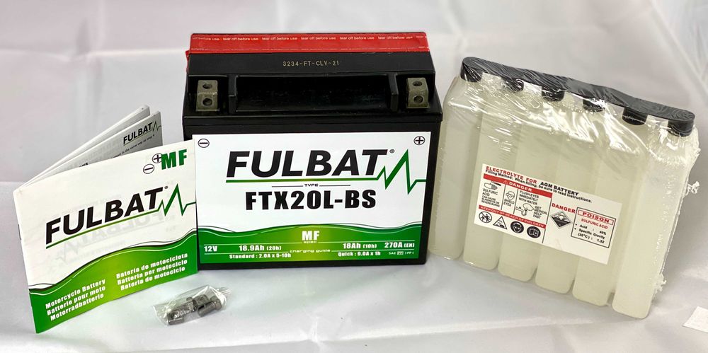 Аккумулятор FULBAT FTX20L-BS (YTX20L-BS)