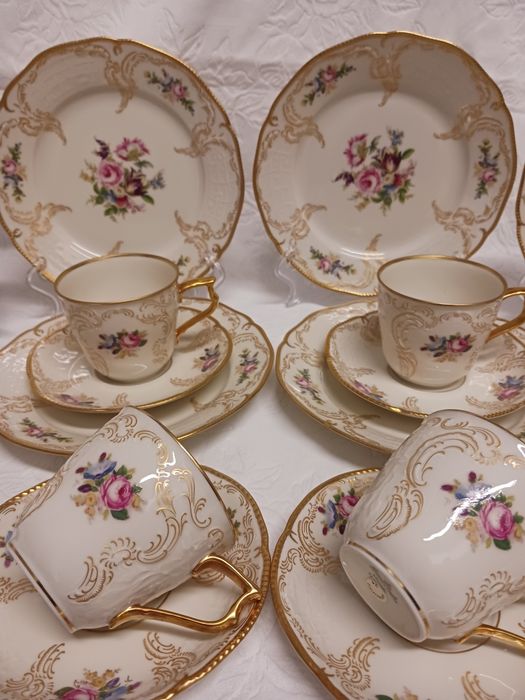 Rosenthal Sansoucci Diplomat trio filizanki serwis