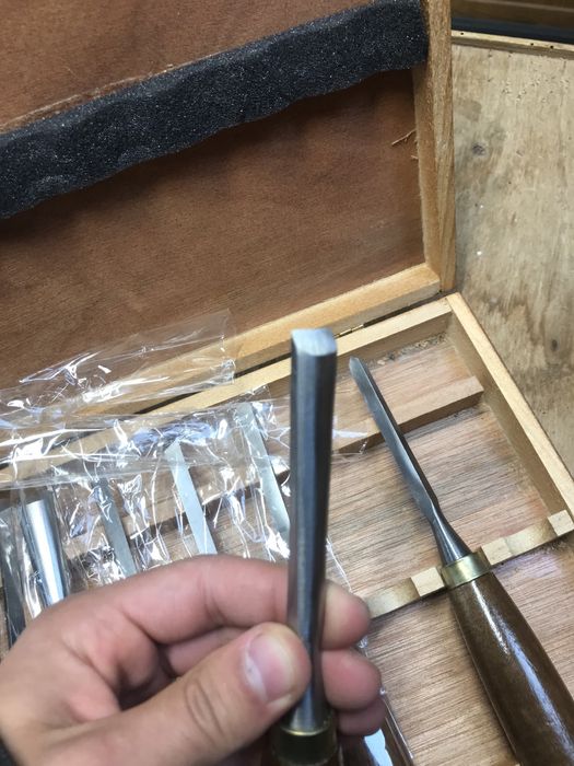 conjunto de goivas para marcenaria