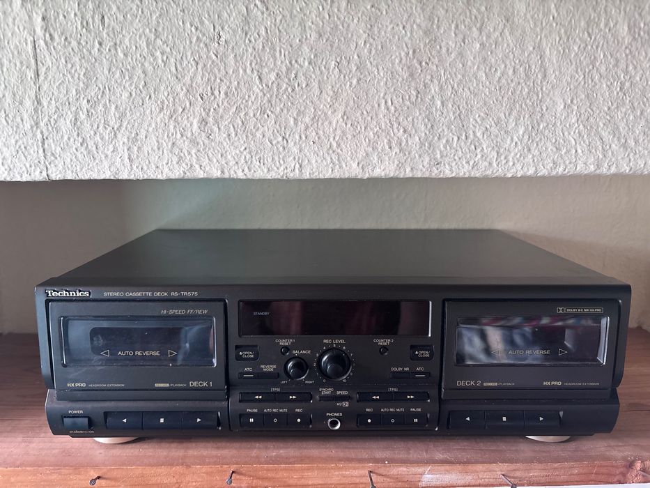 Technics RS-TR575 – Deck de Cassetes High-End (ATC / Auto-Reverse)