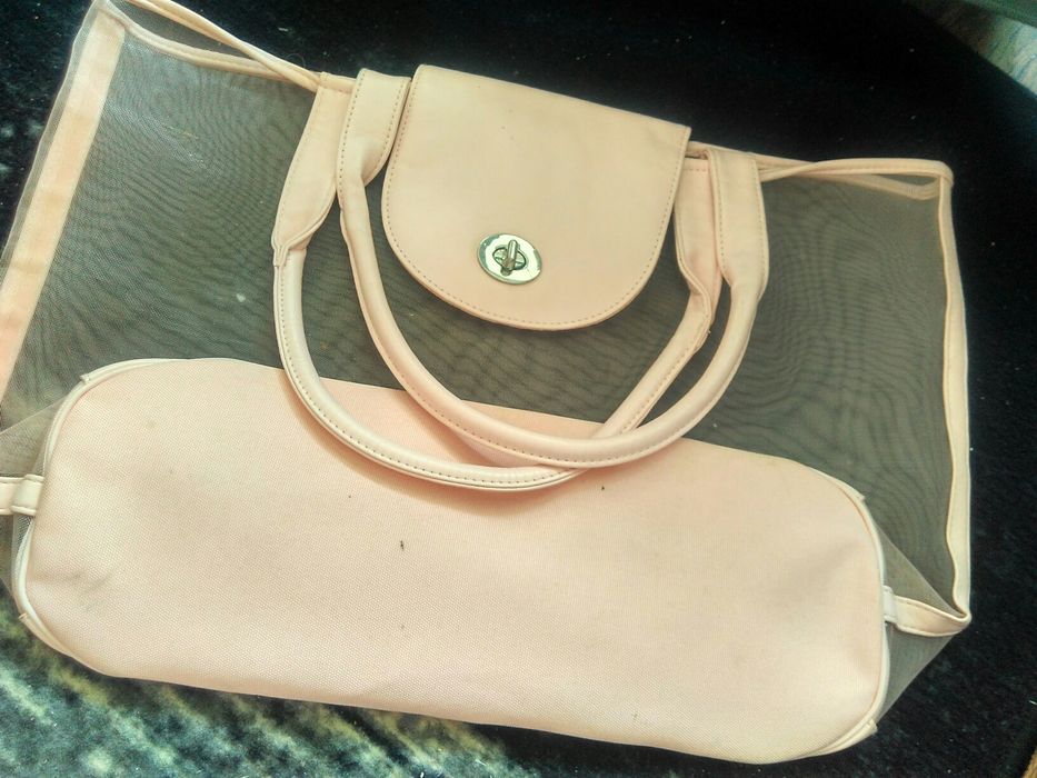 Torebka plażowa przezroczysta