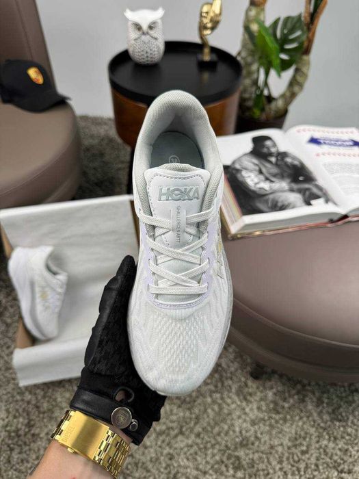 Жіночі кросівки хока HOKA Challenger ART 7 White Grey [37-41]