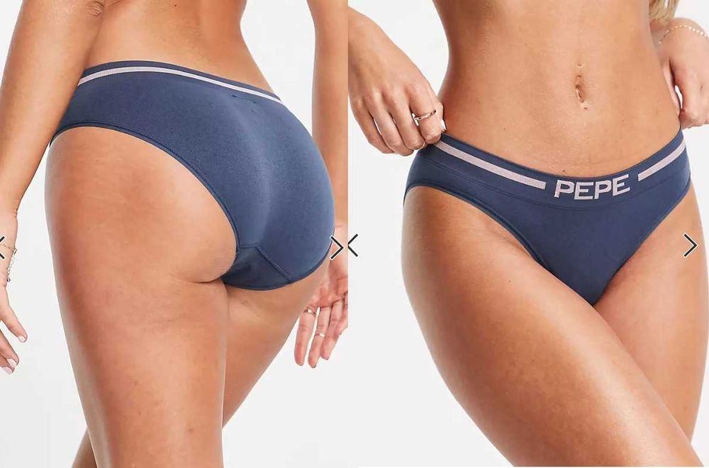 Pepe Jeans 2szt dwupak majtek damskich figi S 36