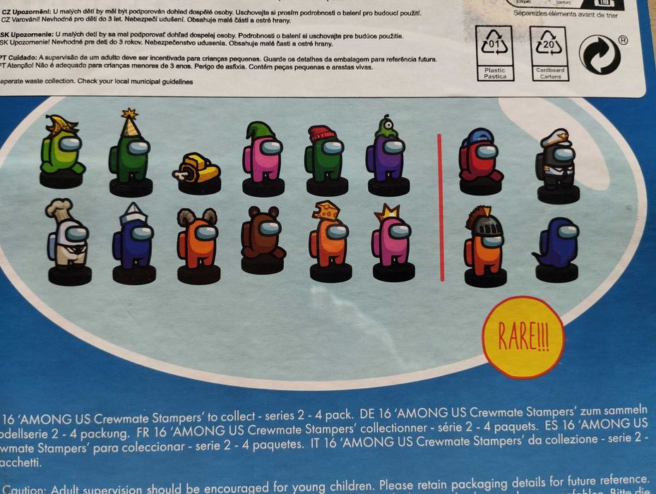Among Us – komplet 16 szt