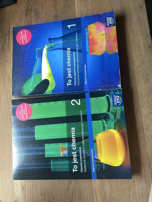 Podręczniki To jest chemia 1 i 2, rozszerzenie, liceum, technikum