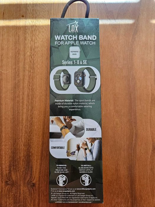 Pasek Apple Watch 1, 2, 3, 4, 5, 6, 7, 8, SE / 42, 44, 45 mm