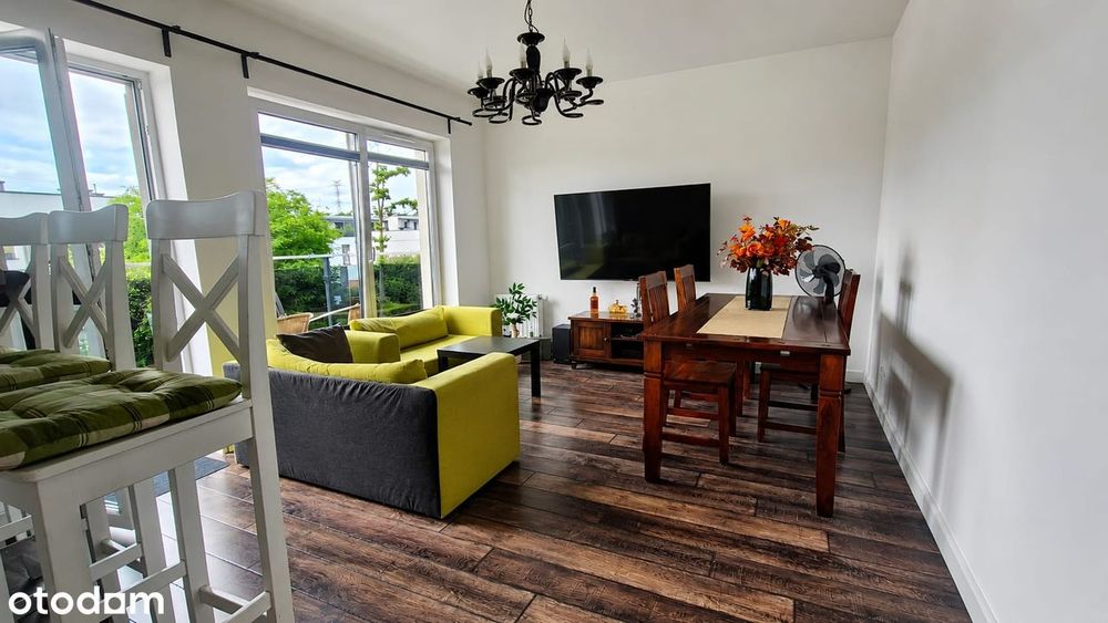 3 pokoje | 58,60 m² | 2 balkony | Garaż | Budynek 2018 | Pod Skarpą