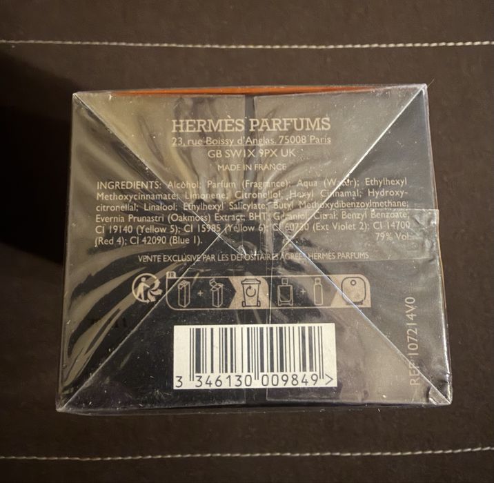 Hermes Terre D'Hermes Parfum 30ml + 125ml refill