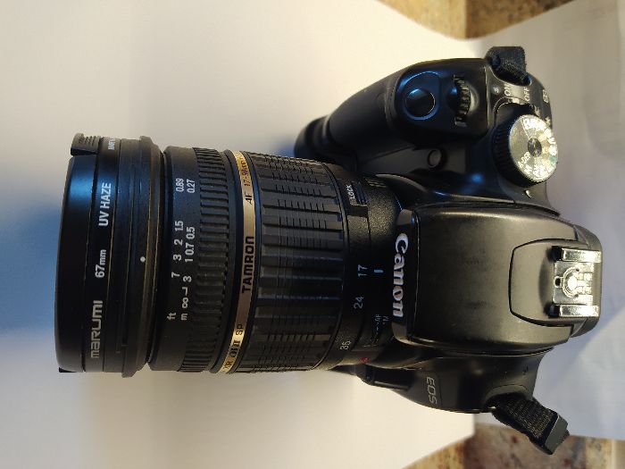 Zestaw Canon 400d + Sigma 18-125mm f3.5-5.6 + dodatki