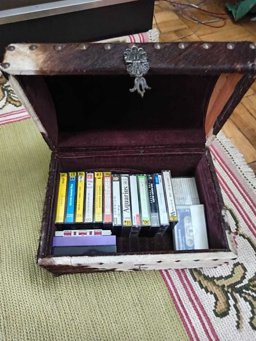 Baú em Pele de Vaca