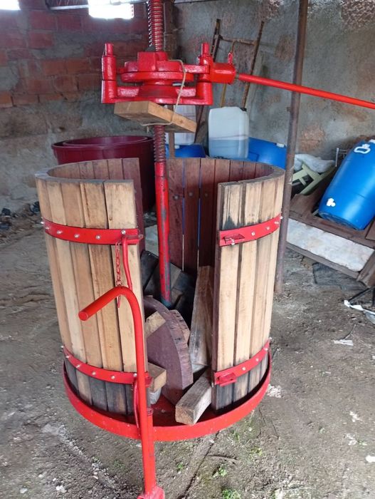 Prensa para vinho.