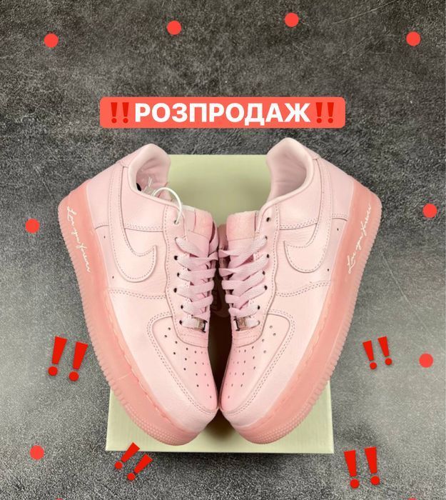 РОЗПРОДАЖ‼️Nike Air Force 1 x Drake Nocta Foam(Рожеві),nocta,nike