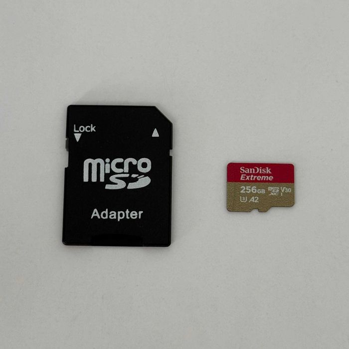 Карта пам'яті SanDisk Extreme microSD 256GB швидкісна флешка GoPro DJI