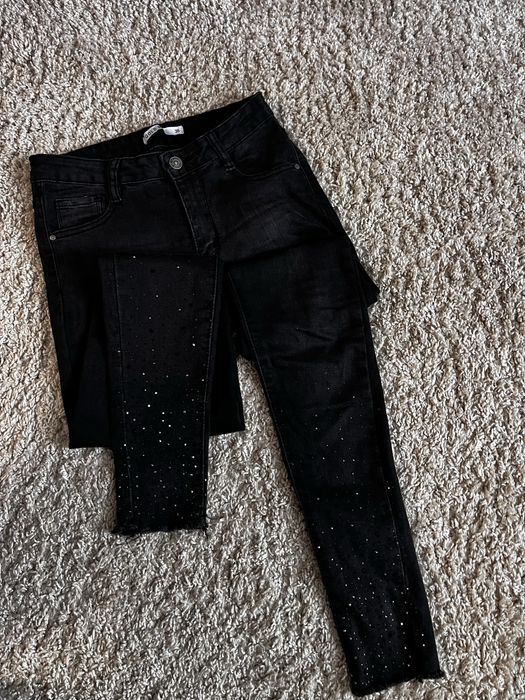 Джинси скині у камінцях!