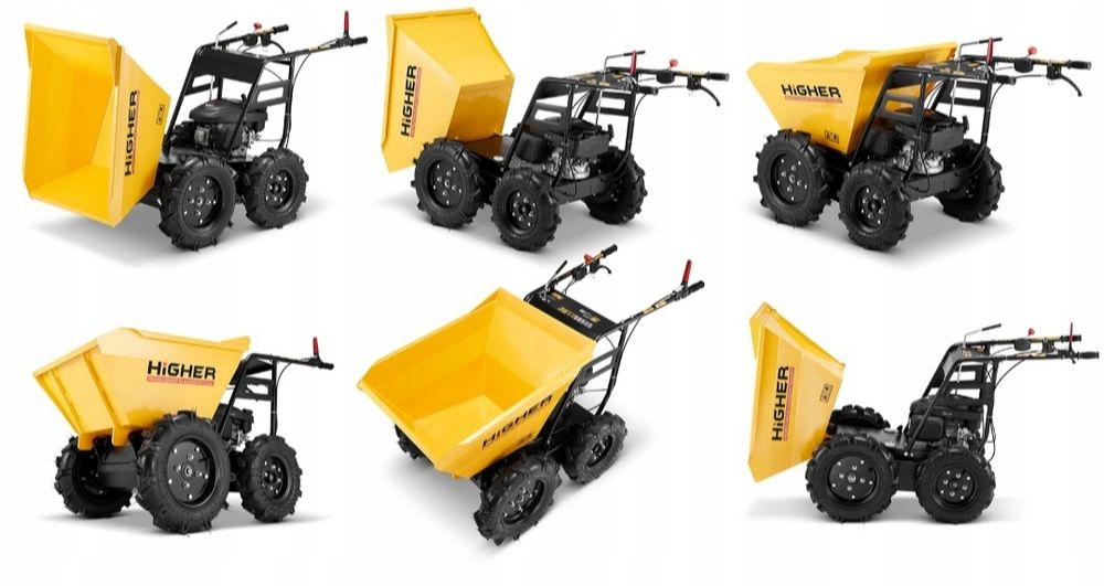 Wozidło budowlane taczka spalinowa transpoter wypożyczalnia 4x4