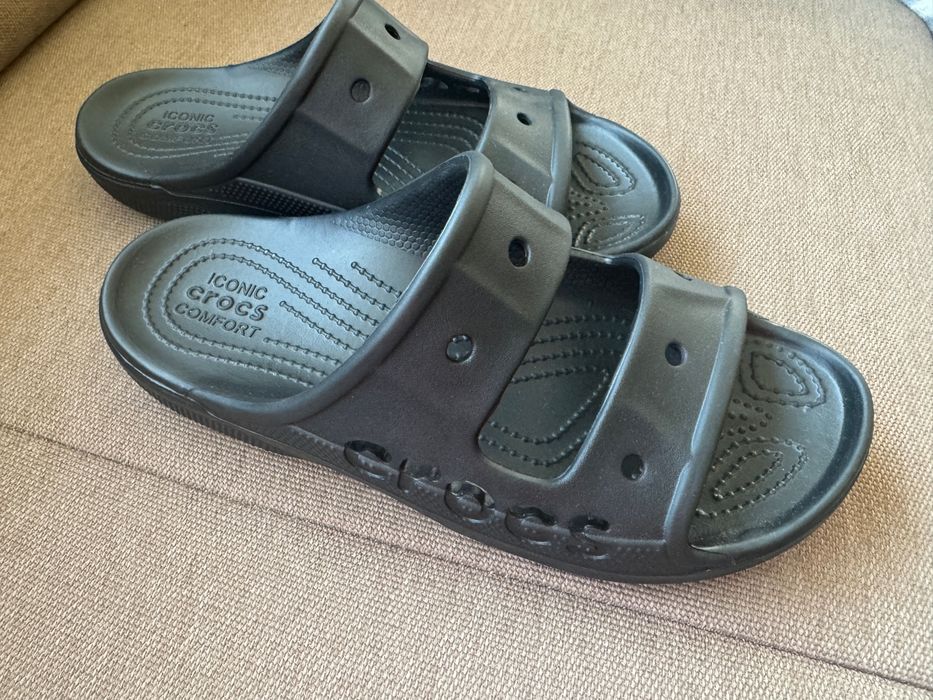 Klapki Crocs czarne nowe 41/42