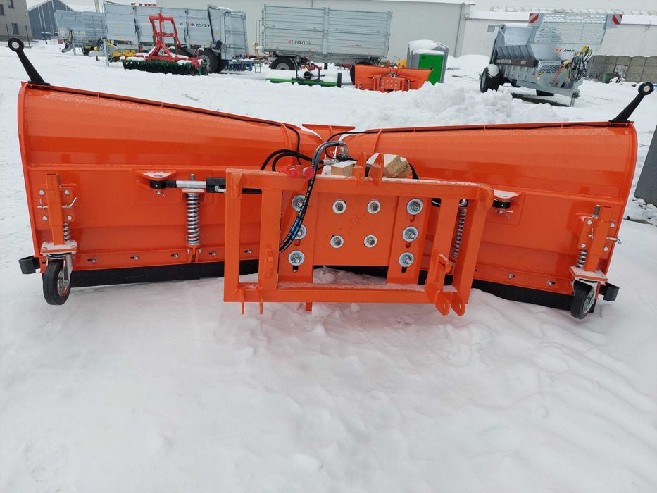 Pług do śniegu strzałka 3m METAL-TECHNIK
