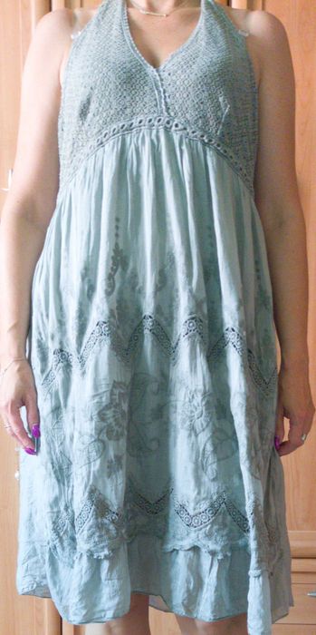 Sukienka khaki m