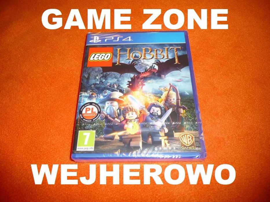 Lego Hobbit PS4 + Slim + Pro + PS5 = PŁYTA PL Wejherowo