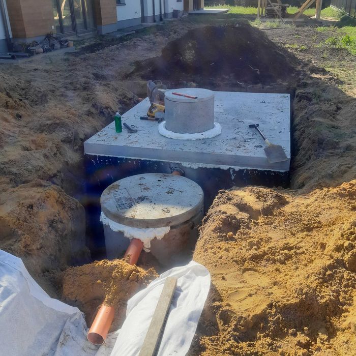 ODWODNIENIA Rozbiurki budynków sprzatanie dzialek uslugi Koparka