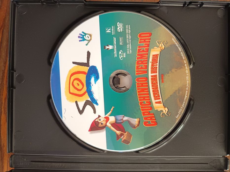 DVD capuchinho vermelho