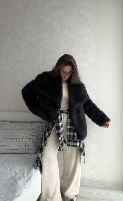 Шубка в стиле zara / шуба / зара