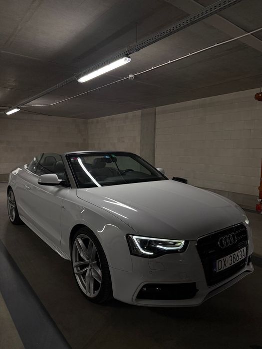 Audi A5 Cabrio AUDI A5 CABRIO QUATTRO 20' 2x S Line NAVI stan bdb EU bezwypa