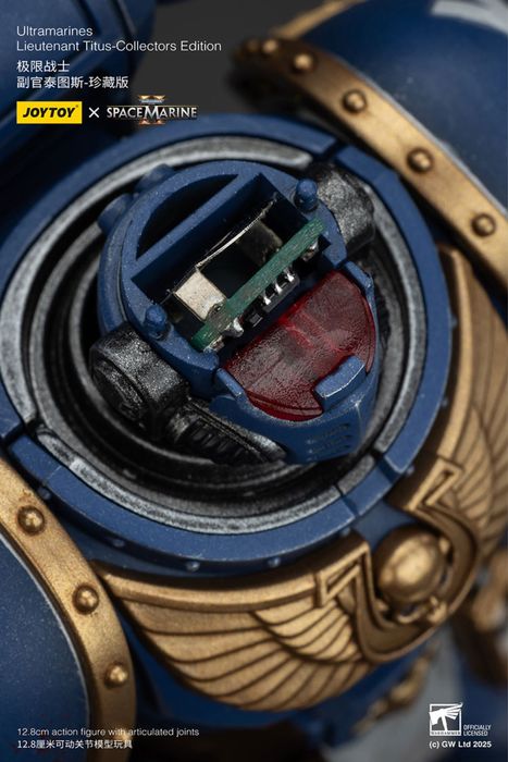 Фігурка warhammer 40k JoyToy Lieutenant Titus-Collectors Edition 1/18