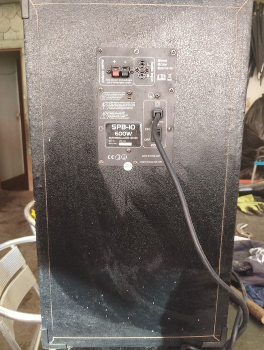 Coluna para karaoke